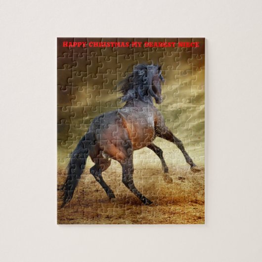 Kerstnicht. Legpuzzel (Verticaal)