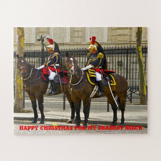 Kerstnicht. Legpuzzel (Horizontaal)