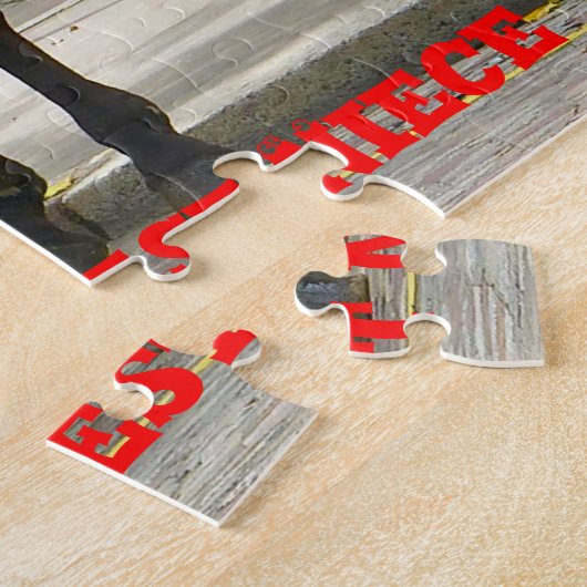 Kerstnicht. Legpuzzel (Zijkant)