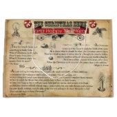 Kerstnieuws - cadeautas - groot, glanzend (Voorkant)