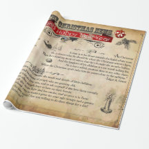 kerstnieuws, glanzend papier, 30 x 6 inch