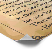 Kerstnieuws Poster papier (Matte) (Hoek)