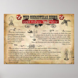 Kerstnieuws Poster papier (Matte)