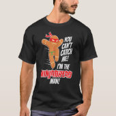 Kerstninjabread Man Funny Gingerbrood Design T-shirt (Voorkant)