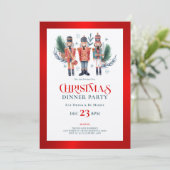 Kerstnootmuskietenfeestfeest Kaart (Staand voorkant)