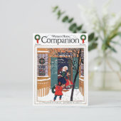  "KERSTNUMMER" BIJ GRANDMAS HOUSE FEESTDAGENKAART (Staand voorkant)