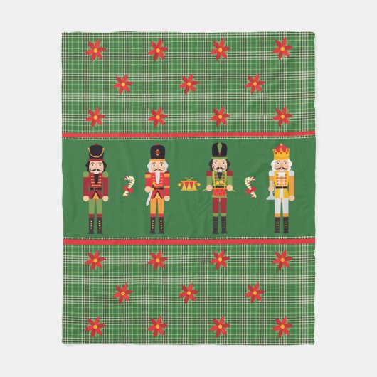kerstNutkraker Fleece Blanket (Voorkant)