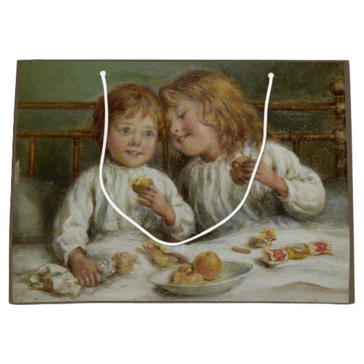 Kerstochtend (door Joseph Clark) Groot Cadeauzakje (Voorkant)