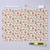 Kerstochtend met cacao en marshmallows tissuepapier (Craft)