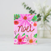 Kerstolie - Noel Feestdagenkaart (Staand voorkant)