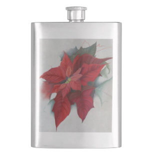 kerstolie van Poinsettia Flacon