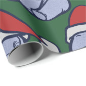 kerstolifant cadeaupapier (Rol Hoek)