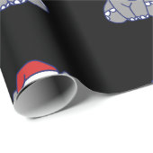 Kerstolifant Cadeaupapier (Rol Hoek)