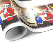 Kerstondervraging Cadeaupapier (Rol Hoek)