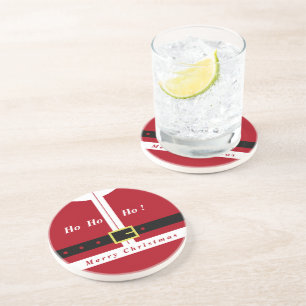 kerstOnderzetter met kerstcadeaudesign - vun Zandsteen Onderzetter