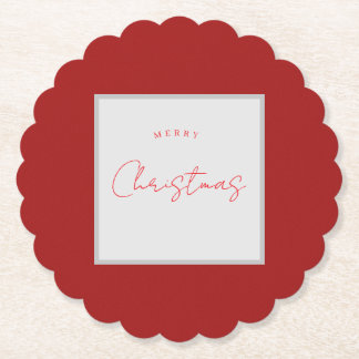 kerstOnderzetters Kartonnen Onderzetters