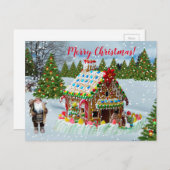 kerstontbijt feestdagenkaart (Voorkant / Achterkant)