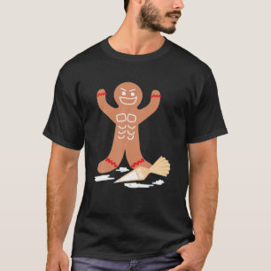 kerstontbijt Spierbrood Man Icking Abs Design T-shirt