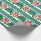 kerstontbijtbroden cadeaupapier (Hoek)