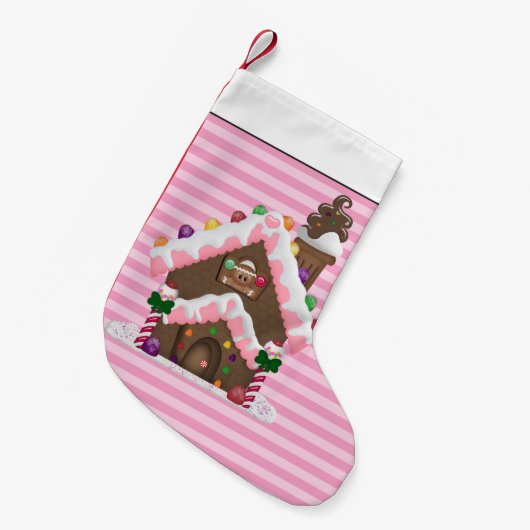 kerstontbijtfeestdag cartoon kleine kerstsok (Voorkant (Hangend))