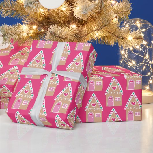 kerstontbijtkoek cadeaupapier (Feestdagen)