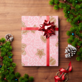 kerstontbijtkoek cadeaupapier