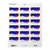 kerstontbijtkoek etiket (Full Sheet)