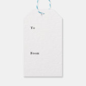  kerstontbijtkoek Perskoek Label Cadeaulabel (Achterkant)