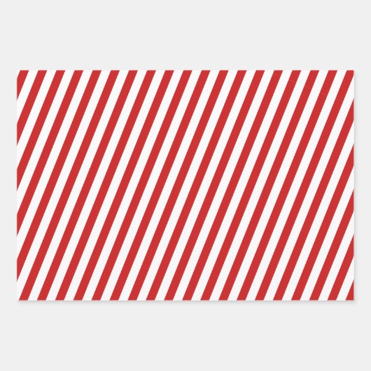 Kerstontbijtkoekjes, koekjes en Snoepjes stripes Inpakpapier Vel (Voorkant 2)