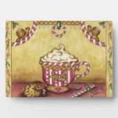 kerstontbijtkoffie Art Decor Fotoplaat (voorkant)