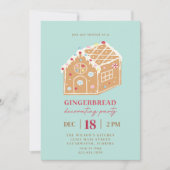 Kerstontbijtontbijt Decoratieve Partij Kaart (Voorkant)