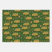 Kerstontbijtontbijt Inpakpapier Vel (Voorkant 2)