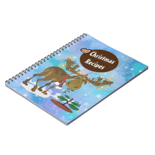 kerstontinkeping notitieboek (Linkerzijde)