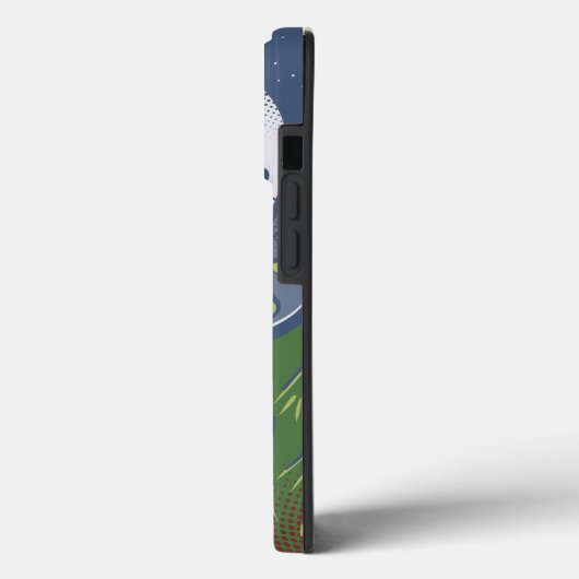Kerstontvoering Case-Mate iPhone Case (Achterkant / Links)