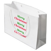 kerstontwerp 11 groot cadeauzakje (Achterkant Gekanteld)