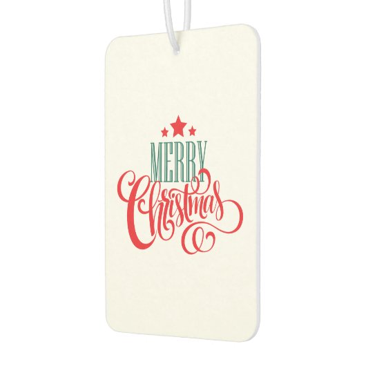 Kerstontwerp en sterren luchtverfrisser (Links)