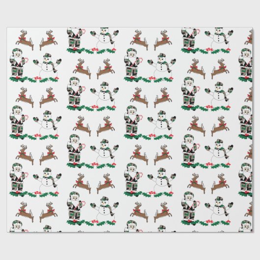 Kerstontwerp, feestwerkpapier cadeaupapier (Vlak)