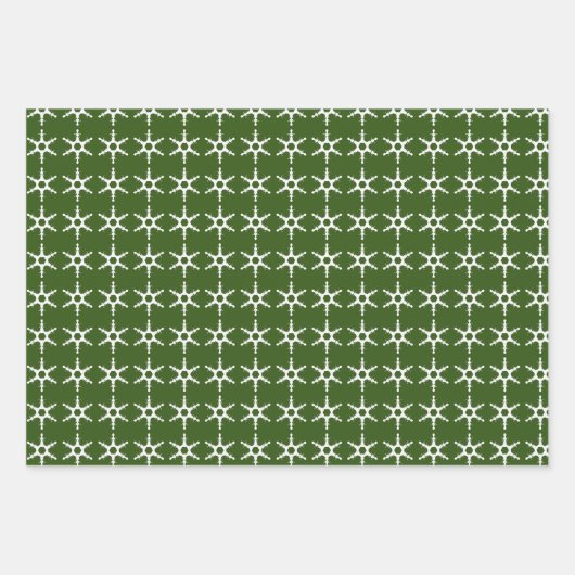 kerstontwerp inpakpapier vel (Voorkant 2)