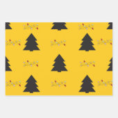 kerstontwerp inpakpapier vel (Voorkant 3)