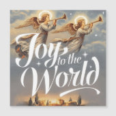 Kerstontwerp 'Joy to the World'  (Voorkant)