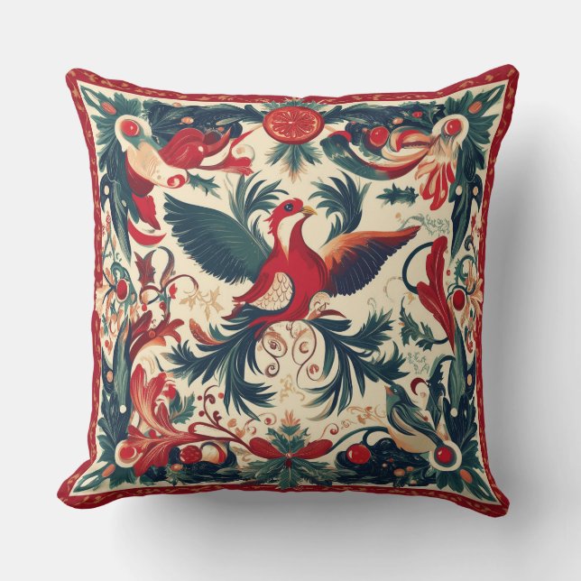 kerstontwerp kussen (Voorkant)