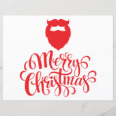 Kerstontwerp — Santa Bard (Voorkant)