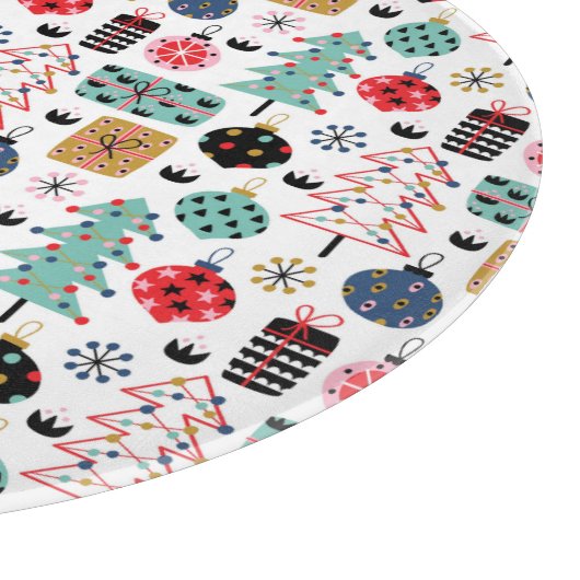 kerstontwerp snijplank (Hoek)