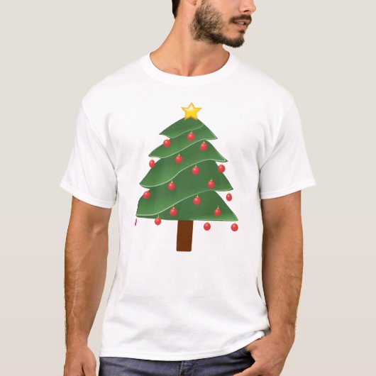 kerstontwerp t-shirt (Voorkant)