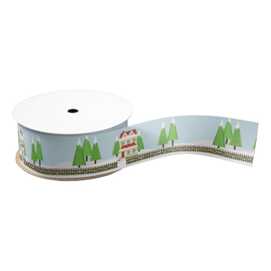 Kerstopening Grosgrain Lint (Spoel)