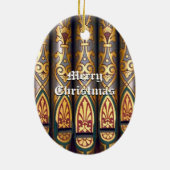 Kerstorgaanbuizen Keramisch Ornament (Achterkant)