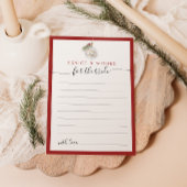 Kerstornament Advies en Wensen Kaart