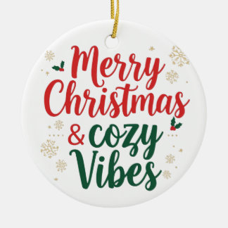 Kerstornament, Festieve Vakantietreedecoratie Keramisch Ornament