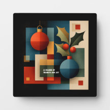 Kerstornament in Mid-Century Modern stijl