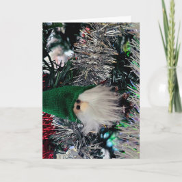 Kerstornament kaart